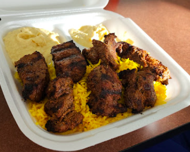 Kabab House signature dishes Gyro Sandwich
Lamb Chops
New York Burger